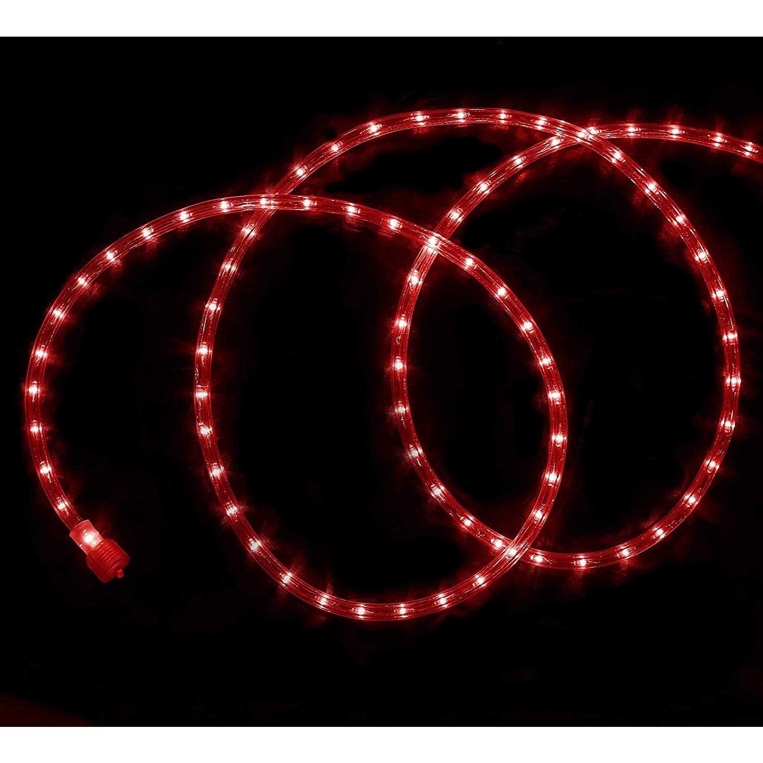 Tupkee LED Rope Light 24 Feet, for Indoor and Outdoor use