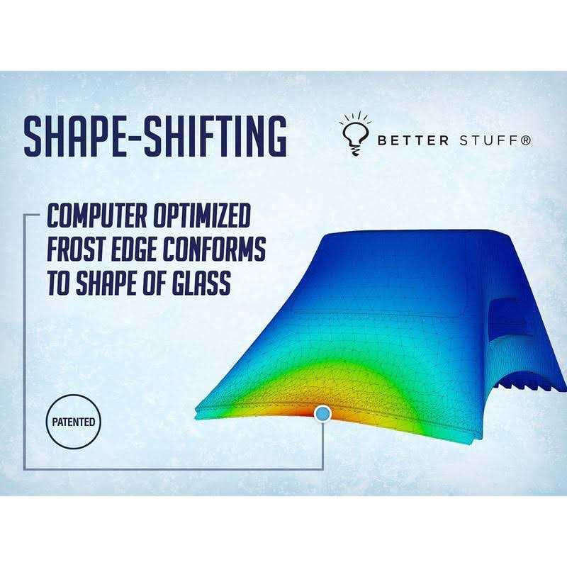 BETTER STUFF WINS USA NETWORK’S AMERICA’S BIG DEAL– Best Ice Scraper for Car Windshield – Conforms to Window – Chip & Clear Ice in Same Motion –