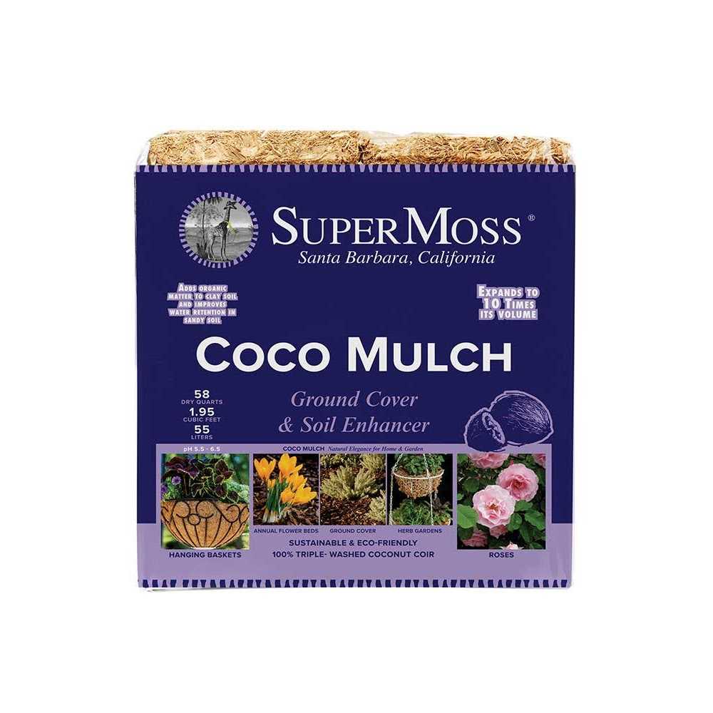 SuperMoss Coco Mulch Natural