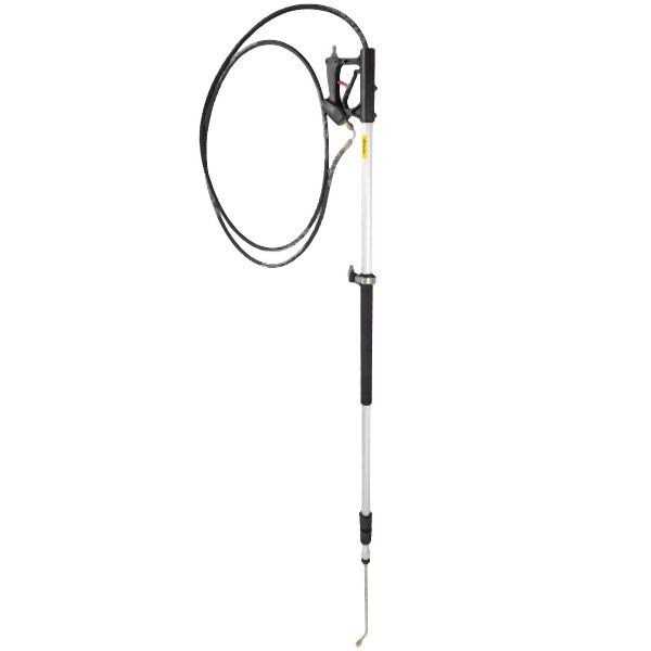 VEVOR Telescoping Pressure Washer Wand 4000 PSI 8-18 ft Extendable Power Cleaning Tools with Strap Belt and 5 Nozzle Tips