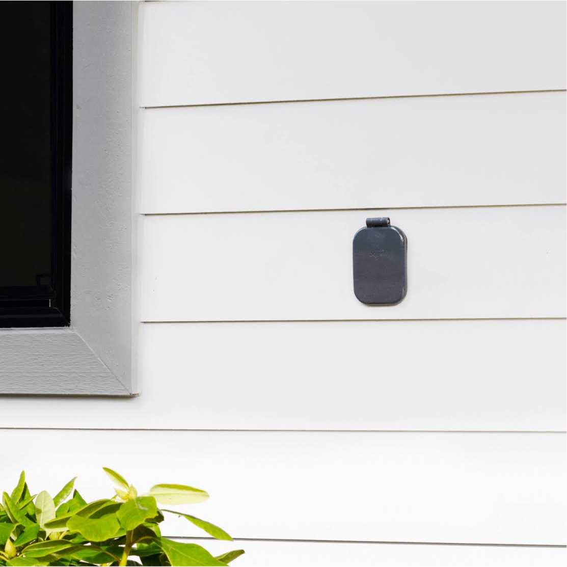 Aquor 1/2 in. NPT Inlet and 3/4 in. Hose Connector House Hydrant V2+ Modern Outdoor Wall Faucet