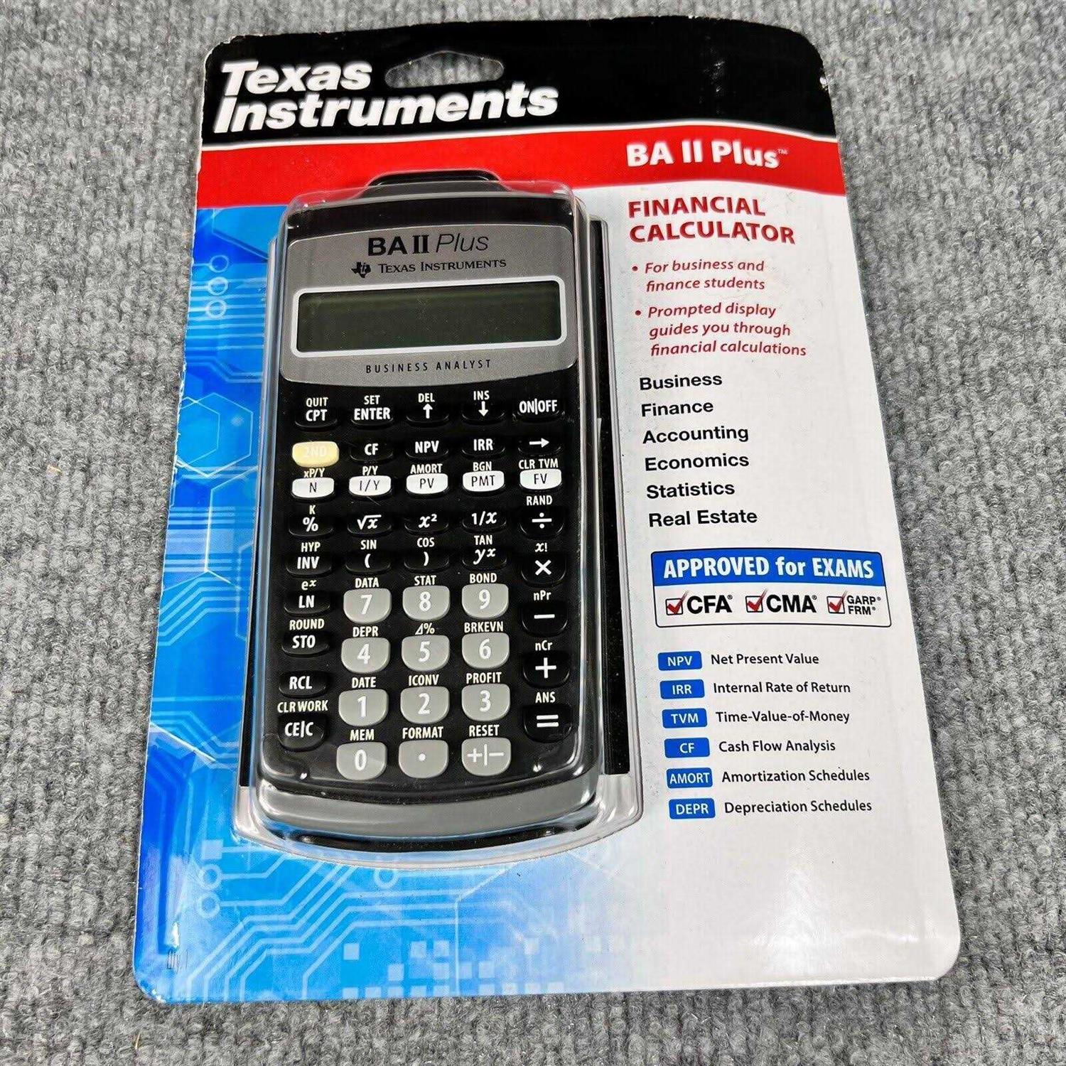 Texas Instruments BAII Plus Professional