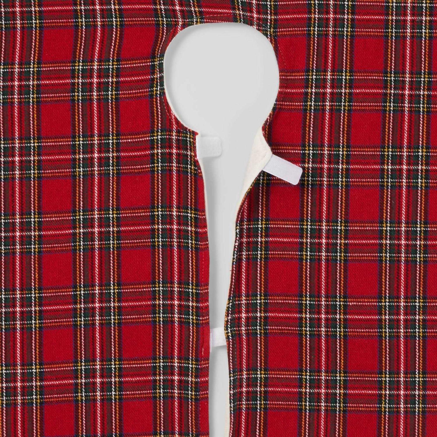 Wondershop 48 Plaid Christmas Tree Skirt Red