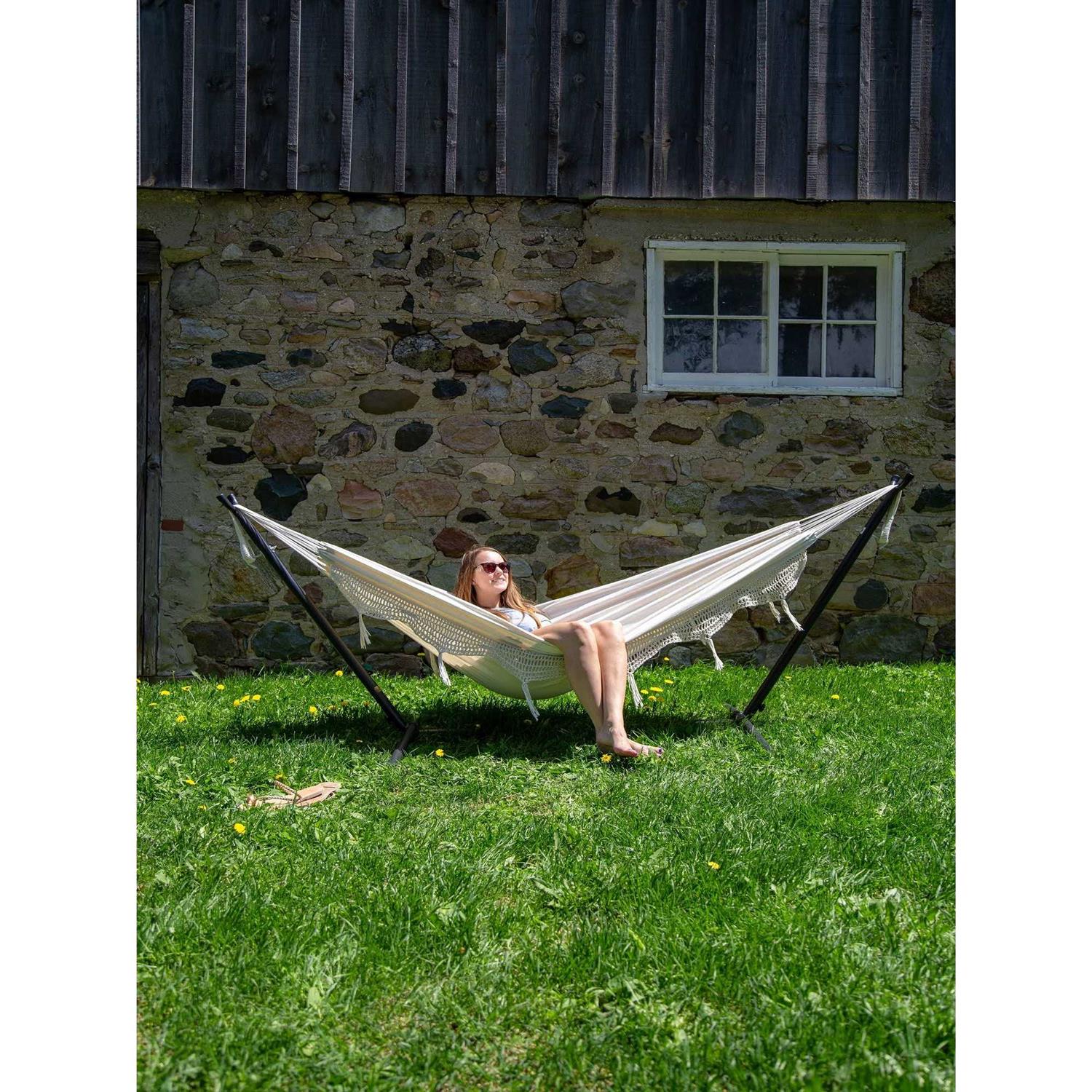 Vivere Double Hammock Stand