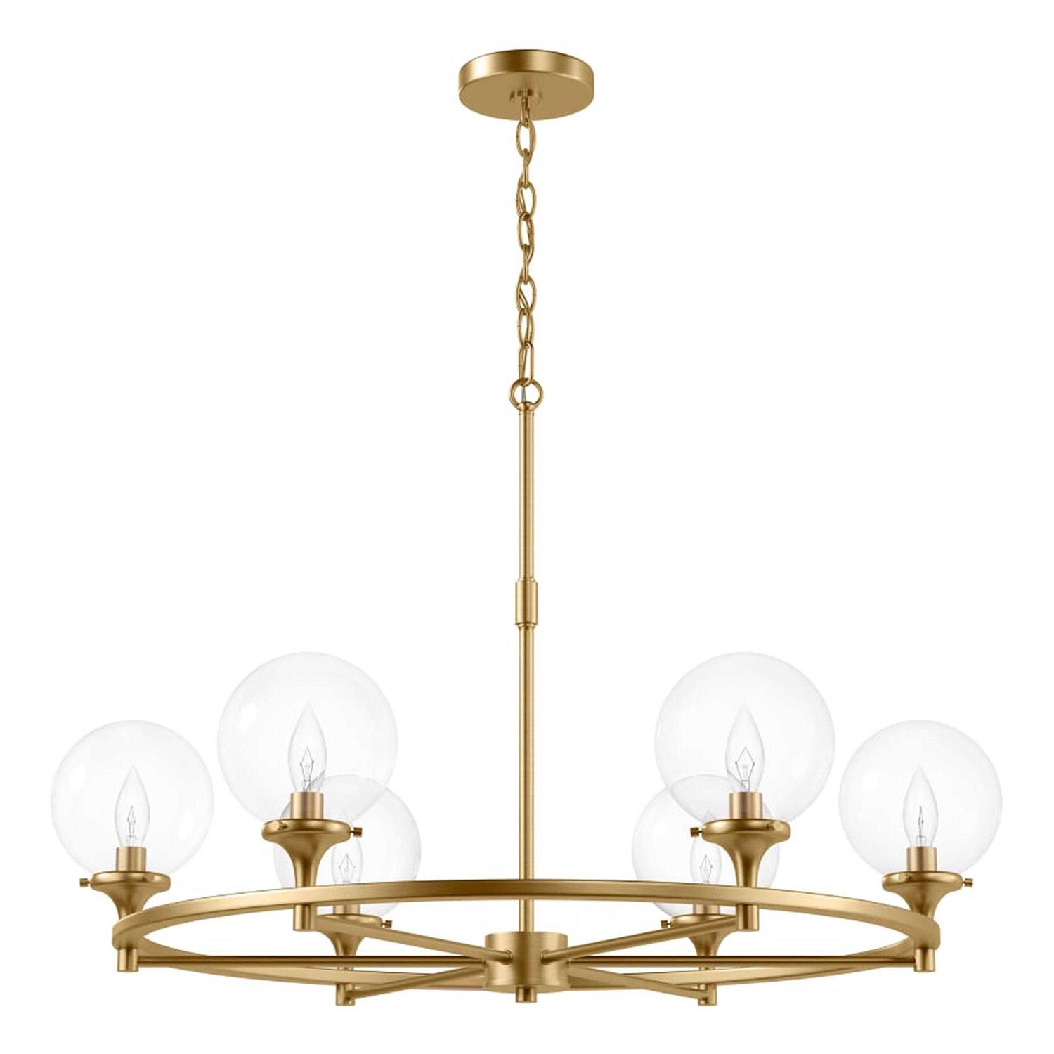 Alfaro 6 Light 30 Wide Ring Chandelier Signature Hardware