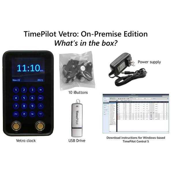 Timepilot Time Clock,Touchscreen 4520