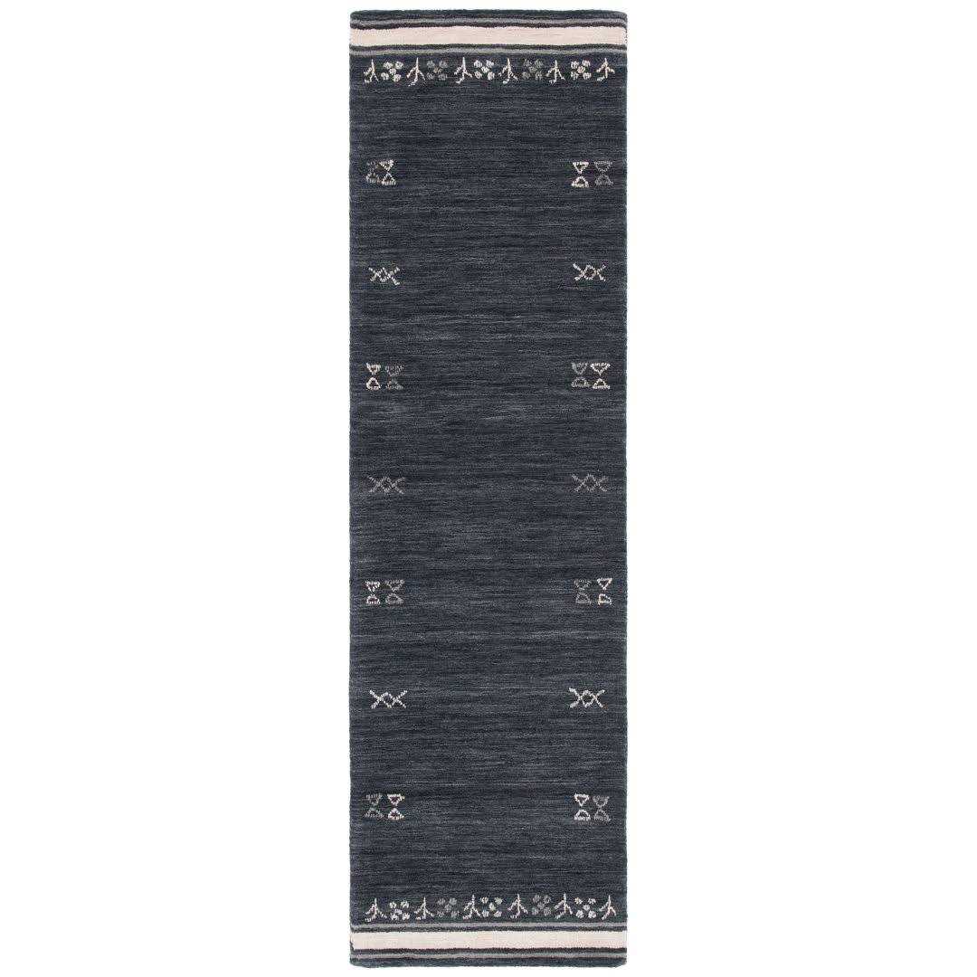 AllModern Santiago Handmade Wool Charcoal Rug Rug