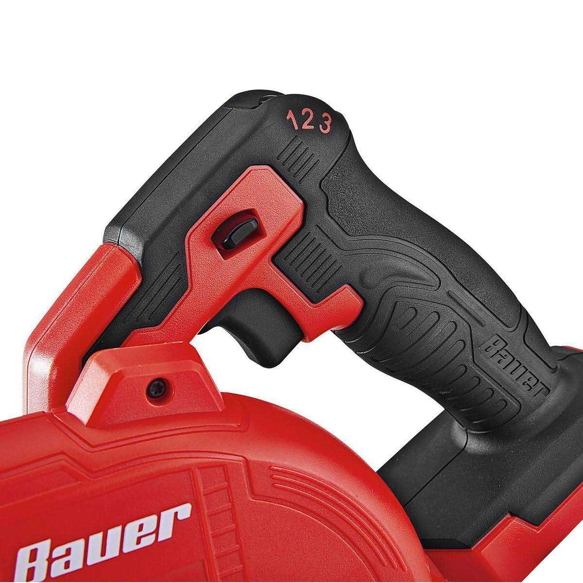 Bauer 20V Cordless 200 MPH Compact Workshop Blower