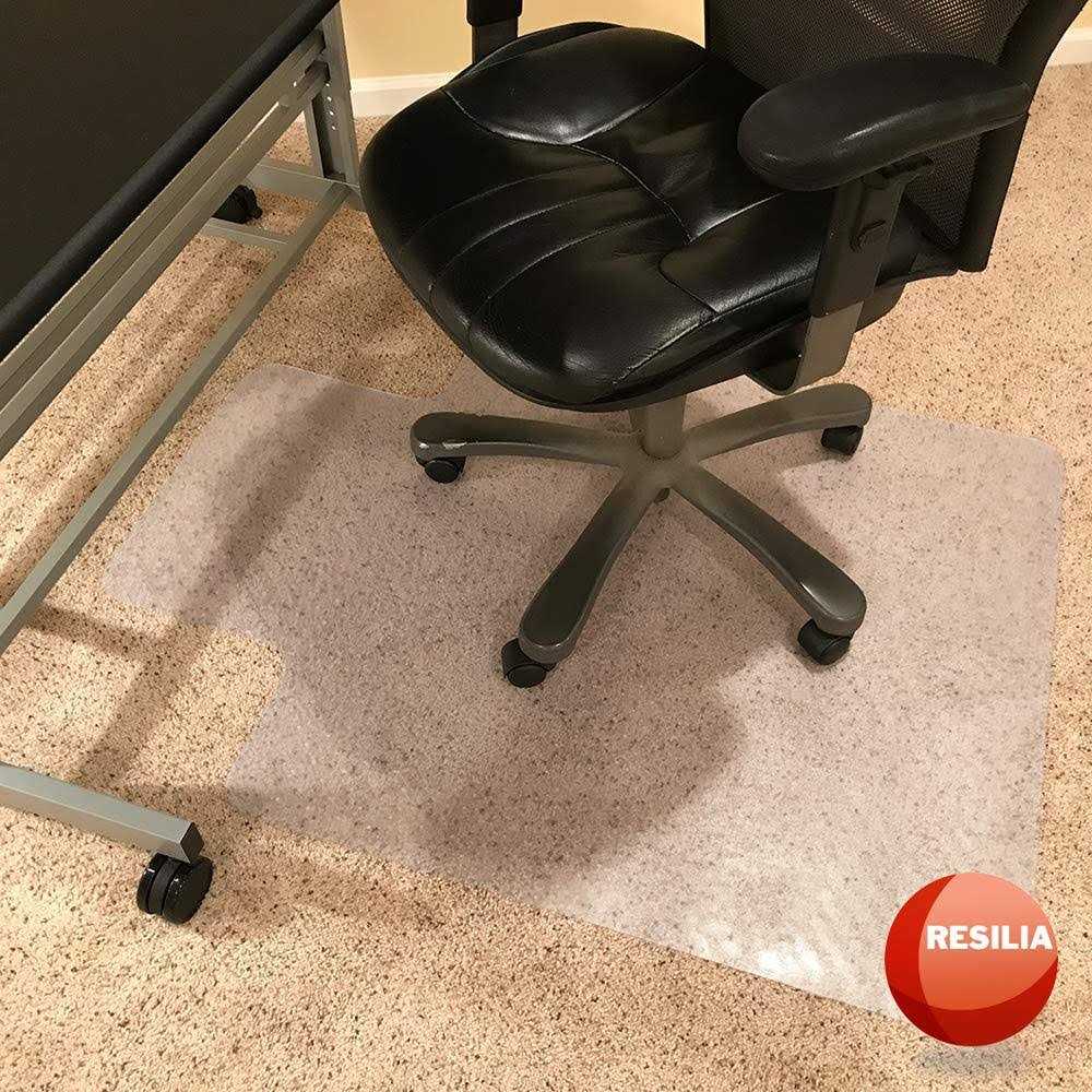 Resilia Office Desk Chair Mat for Carpet