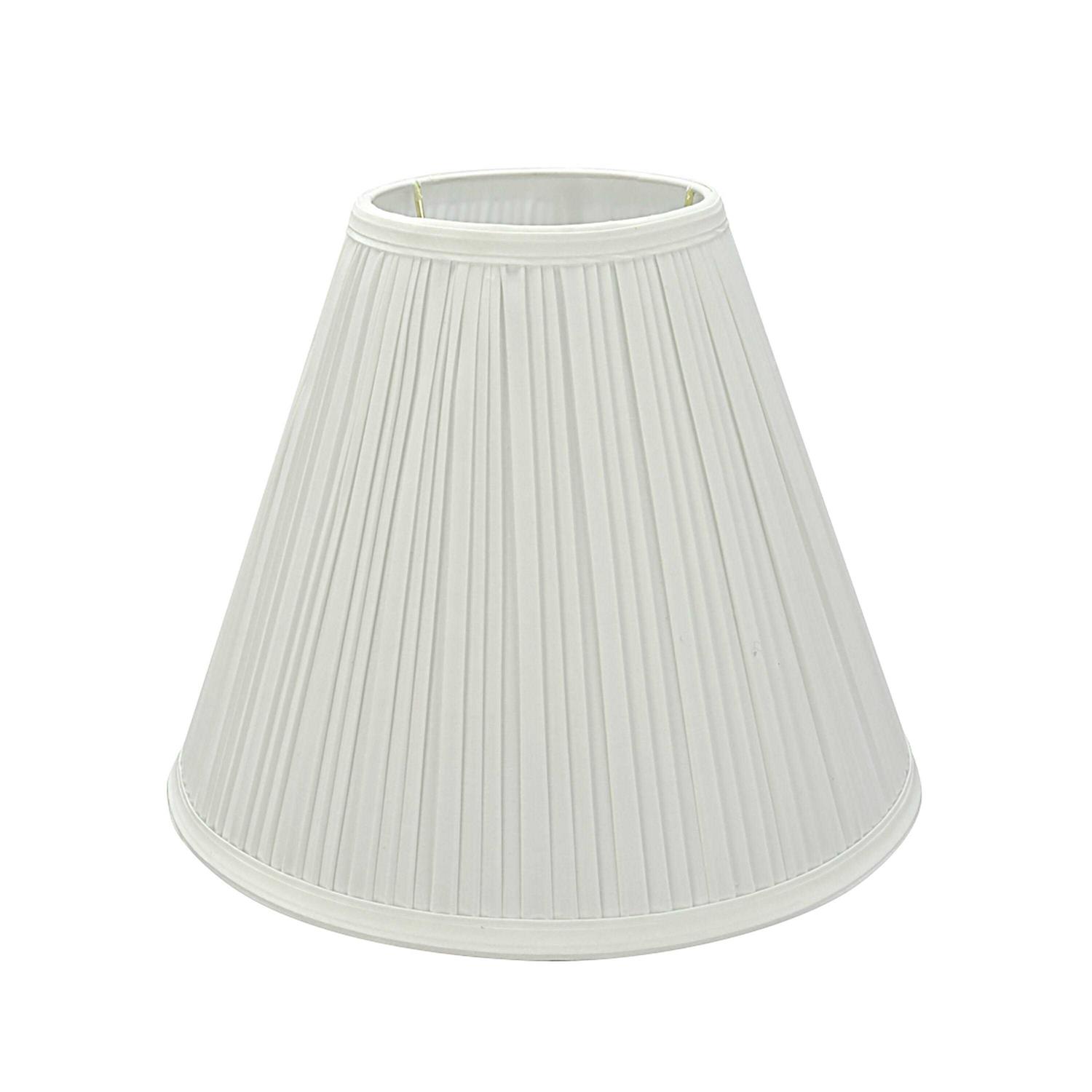 Aspen Creative Transitional Pleated Empire Shape UNO Construction Lamp Shade