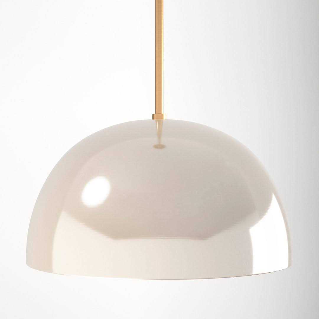 AllModern Leona 1 Light Single Dome Pendant Shade