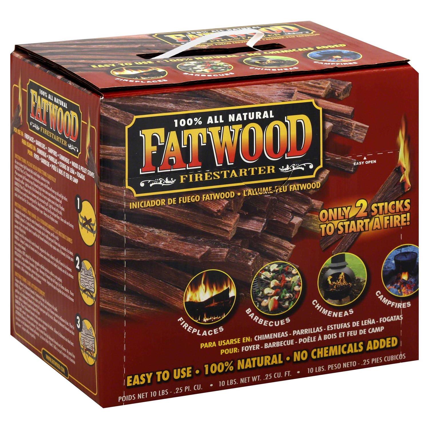 Wood Products 9910 Fatwood Firestarter