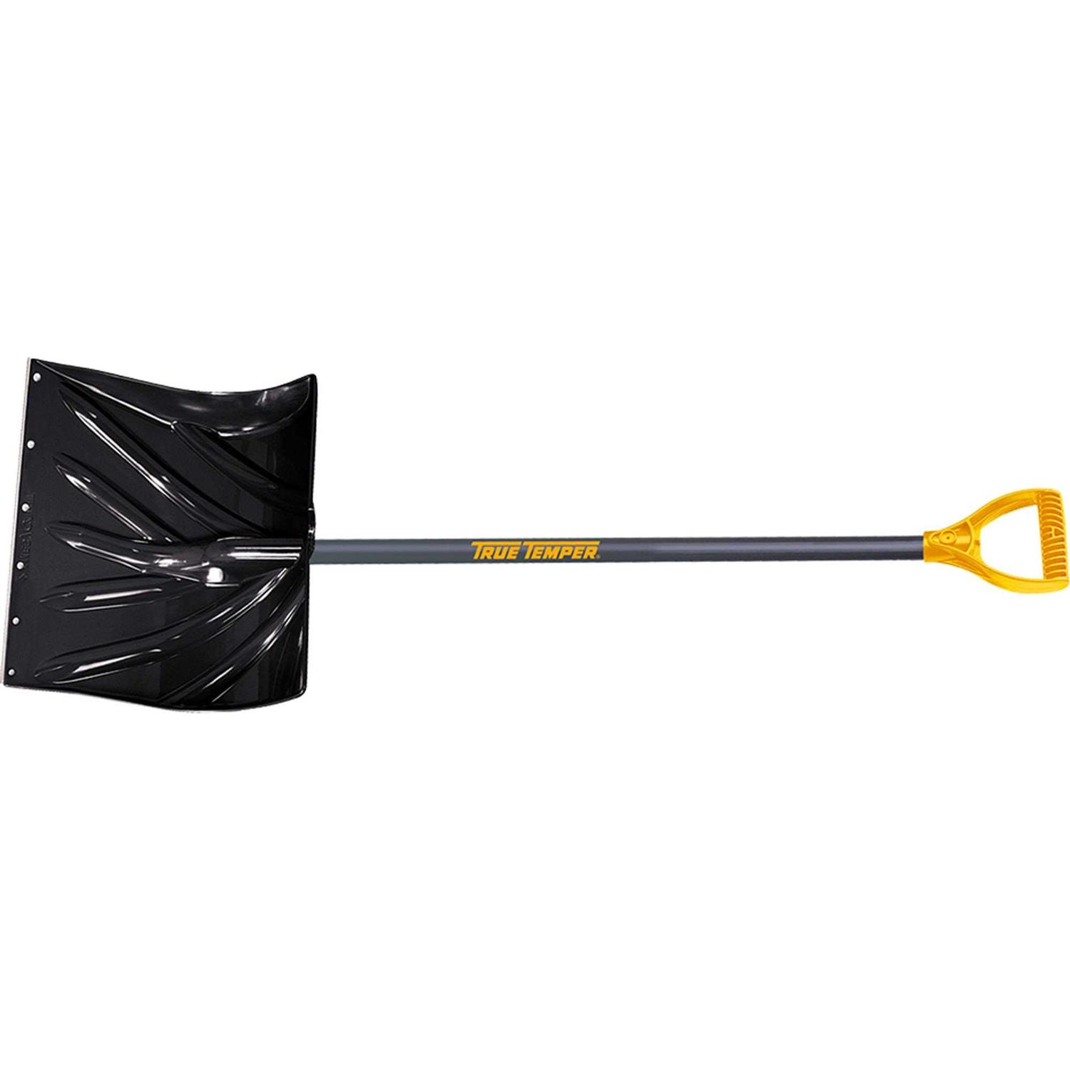 True Temper 18 in. Poly Snow Shovel 1627200