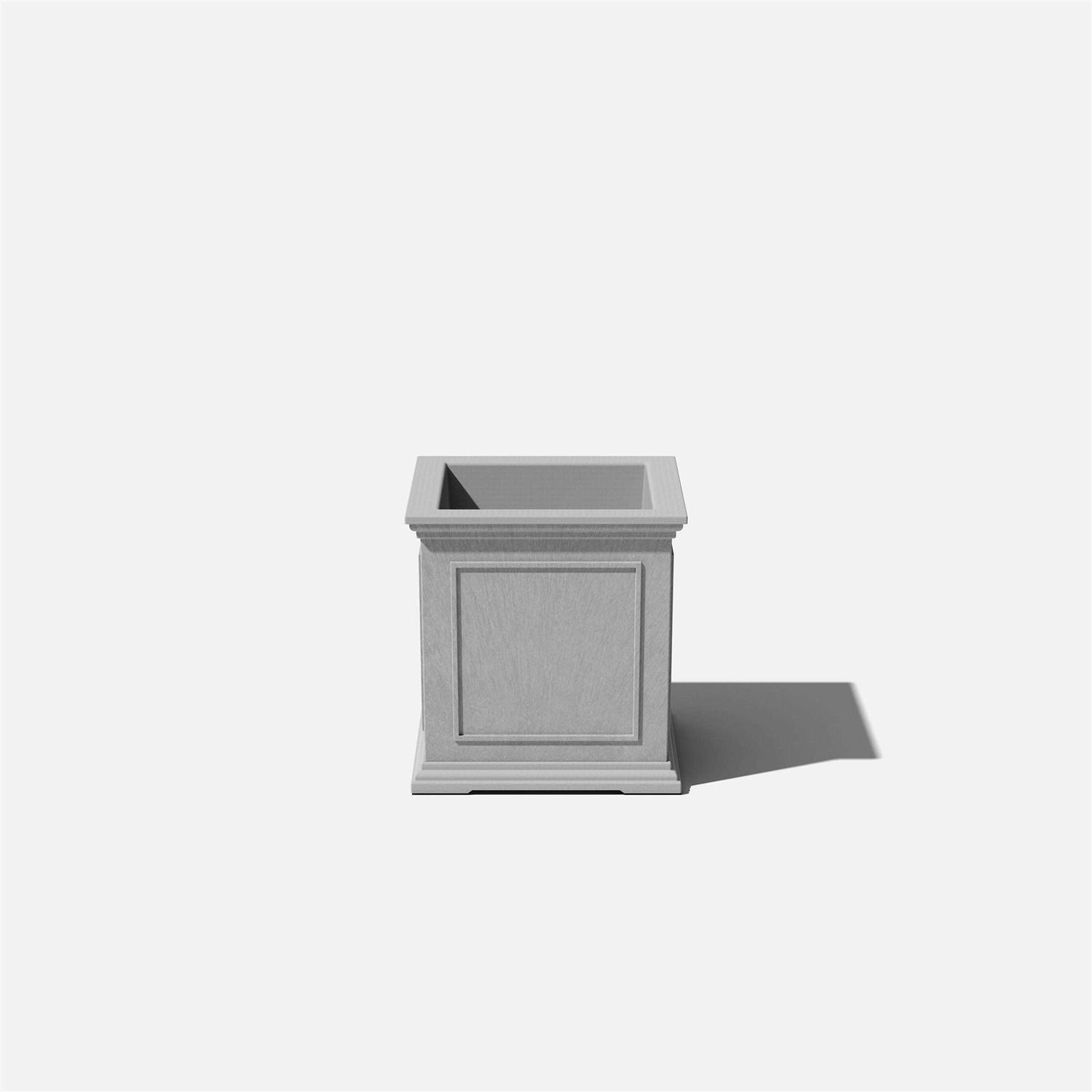Veradek Brixton Cube 20 Planter Black