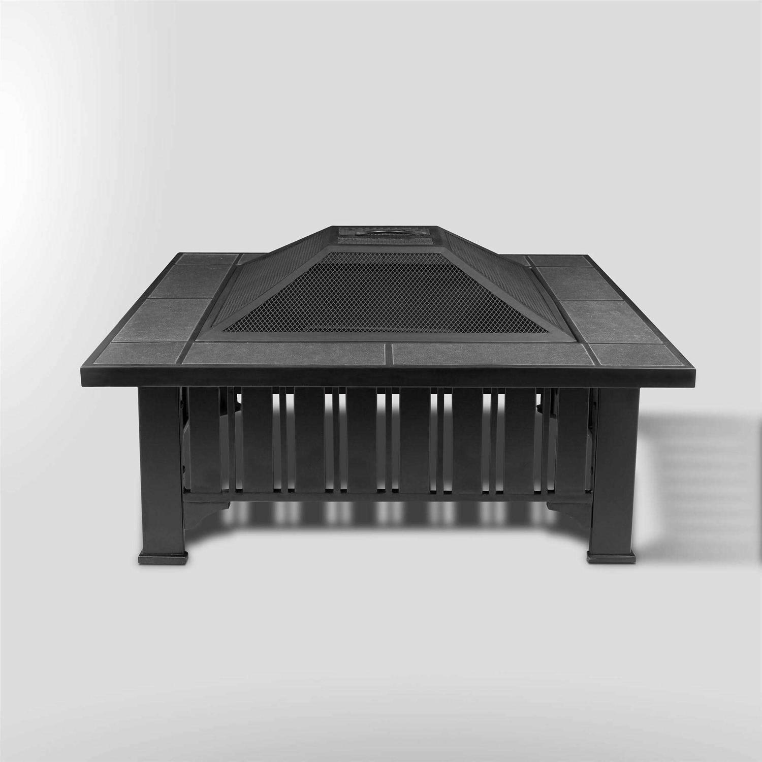 Real Flame Lafayette Wood Burning Fire Pit