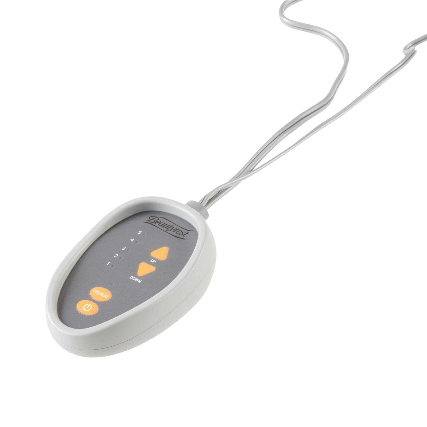 Beautyrest Heated Microfiber Mattress Pad with 3M Scotchgard