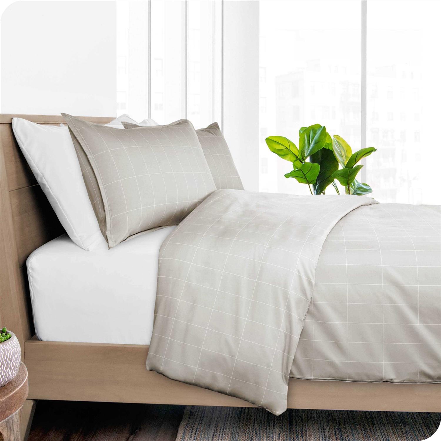 Bare Home Microfiber Duvet Cover Set