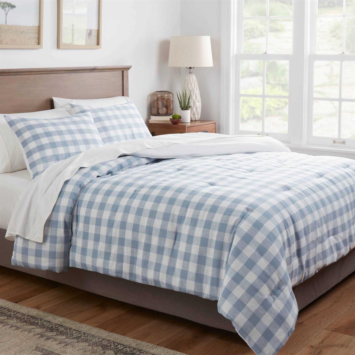 Threshold Yarn-Dyed Gingham Comforter & Sham Set