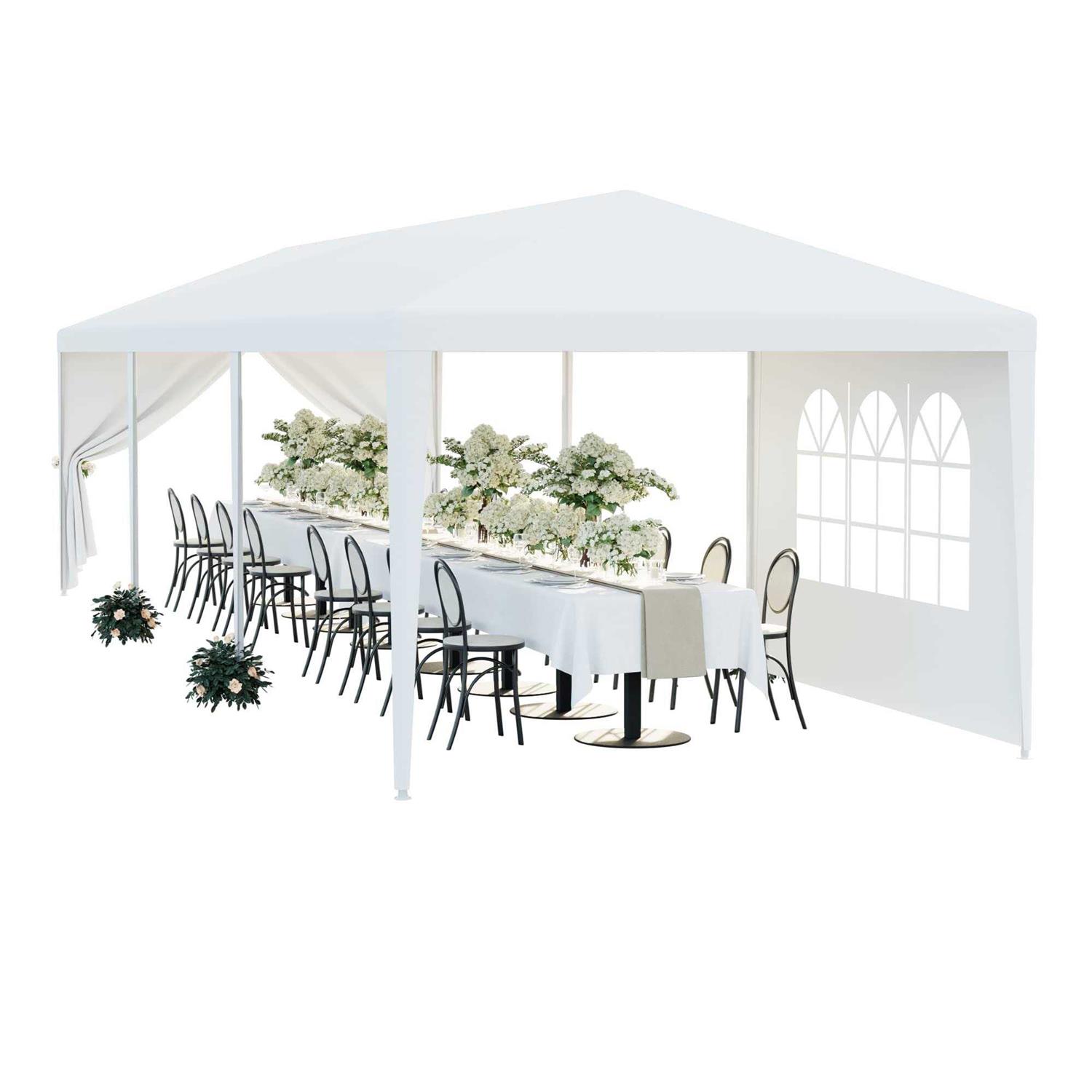 BBBuy 10×30 Outdoor Party Wedding Tent Canopy Waterproof Camping Gazebo BBQ Shelter Pavilion Heavy Duty