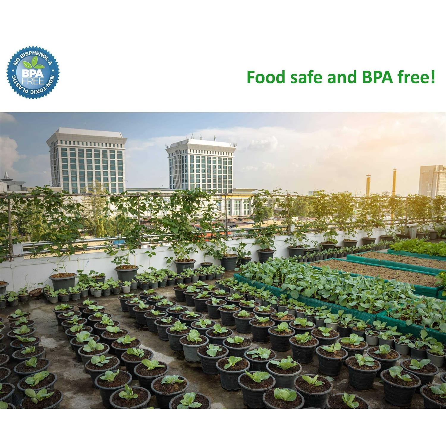 Viagrow Plastic Nursery Pots