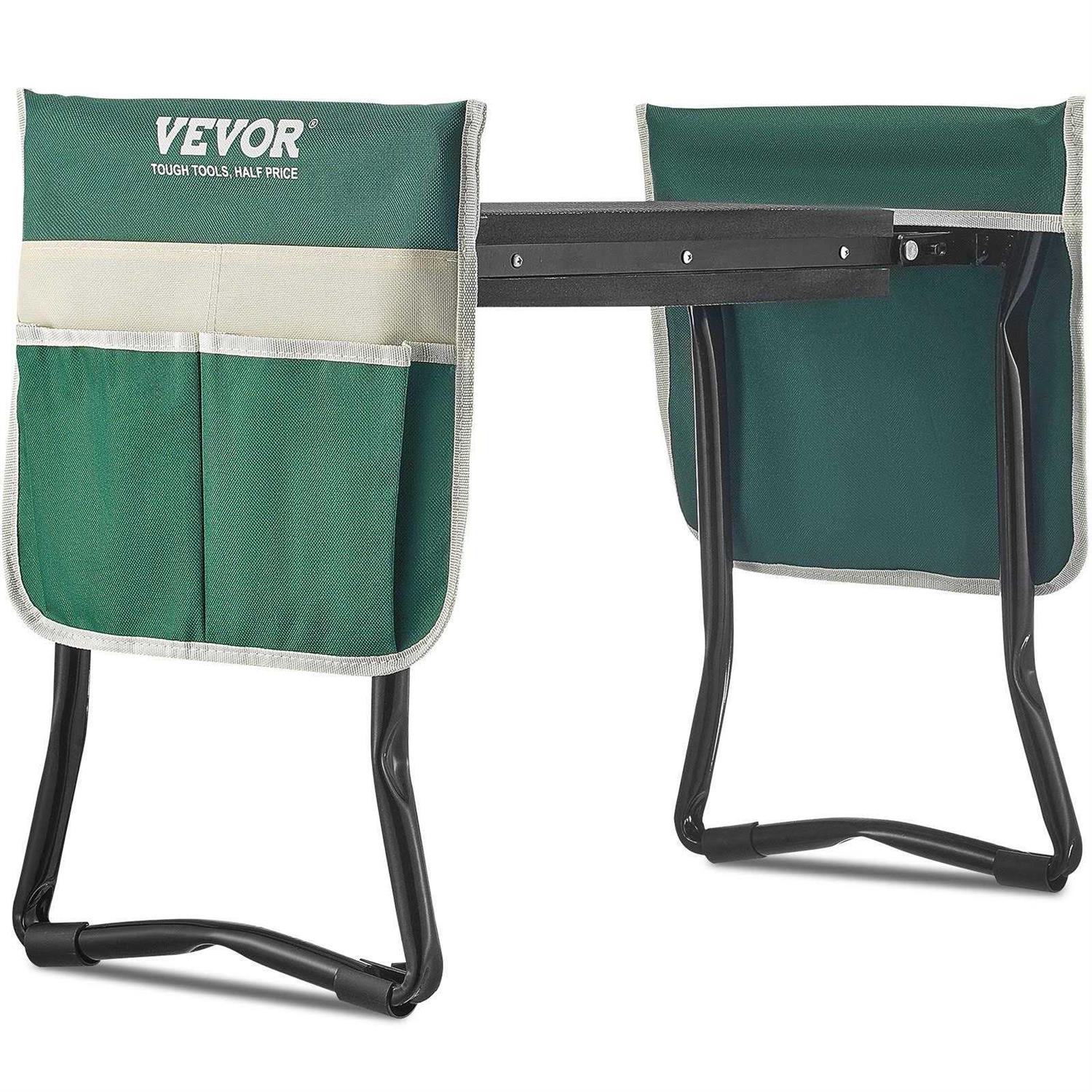 VEVOR Folding Garden Kneeler and Seat 330 lbs. Load Capacity