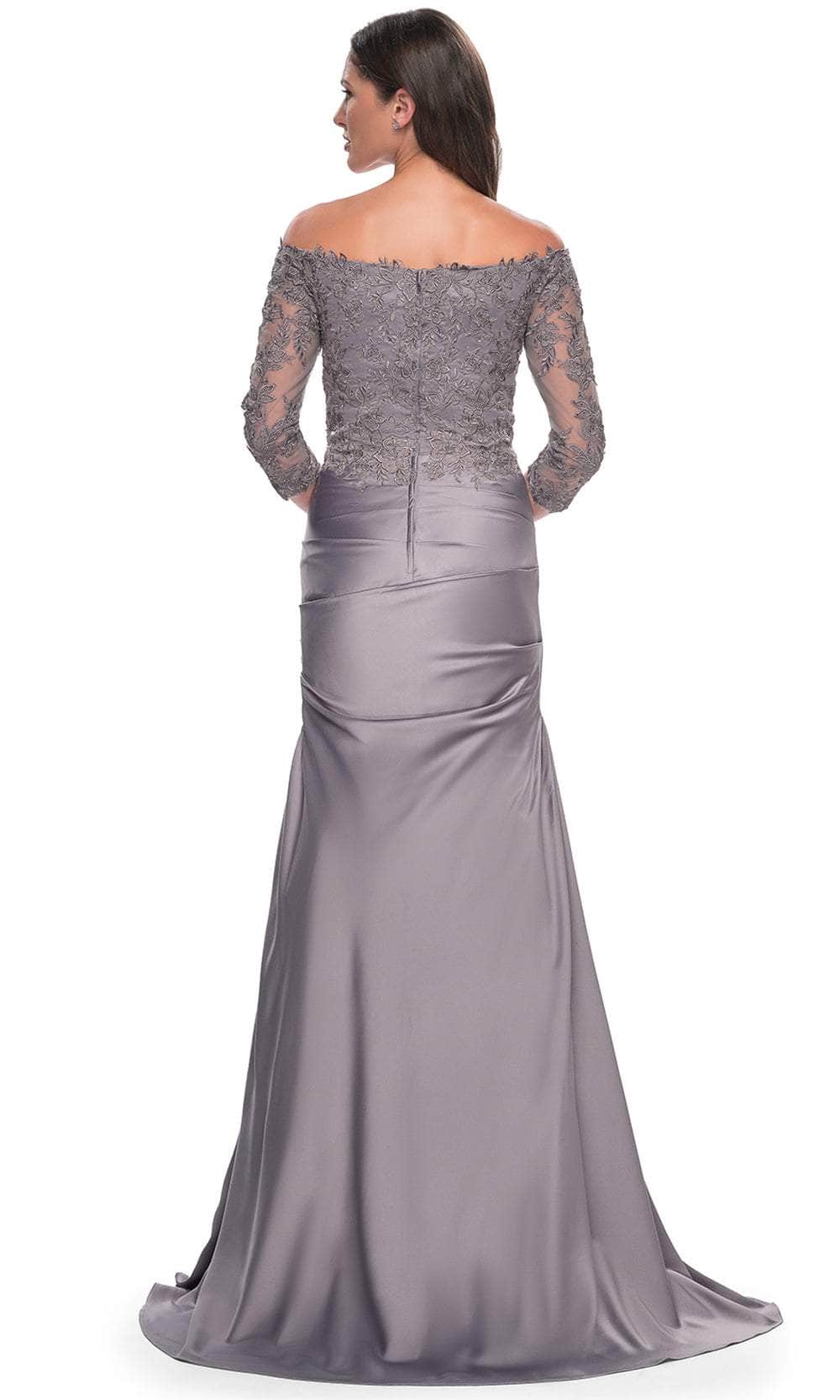 Trumpet Satin Evening Dress