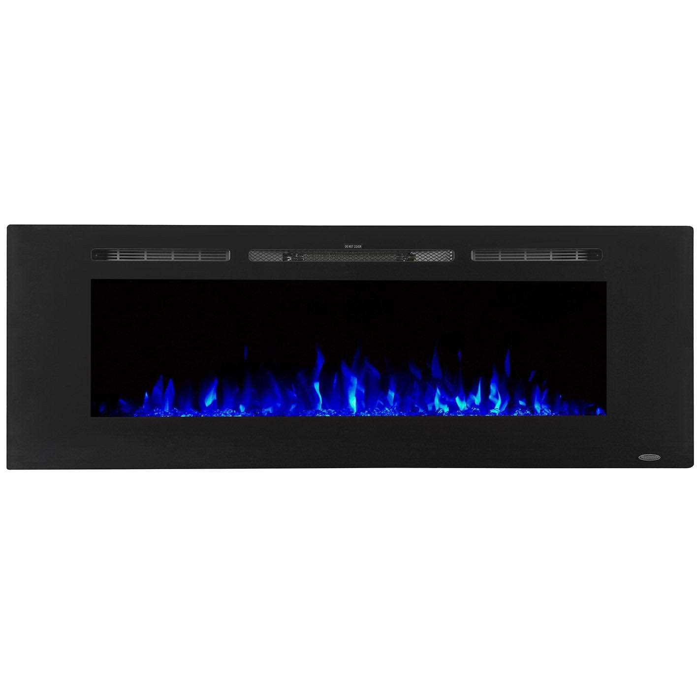Touchstone Sideline Recessed Electric Fireplace 80028