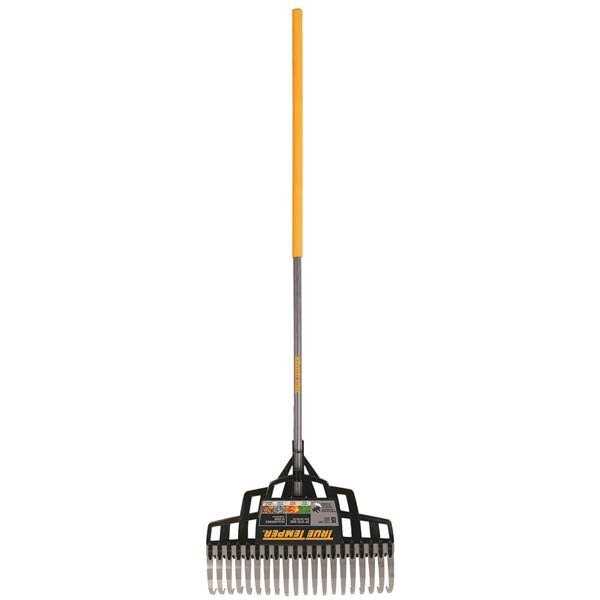 True Temper 65 20-Tine Steel Lawn Rake