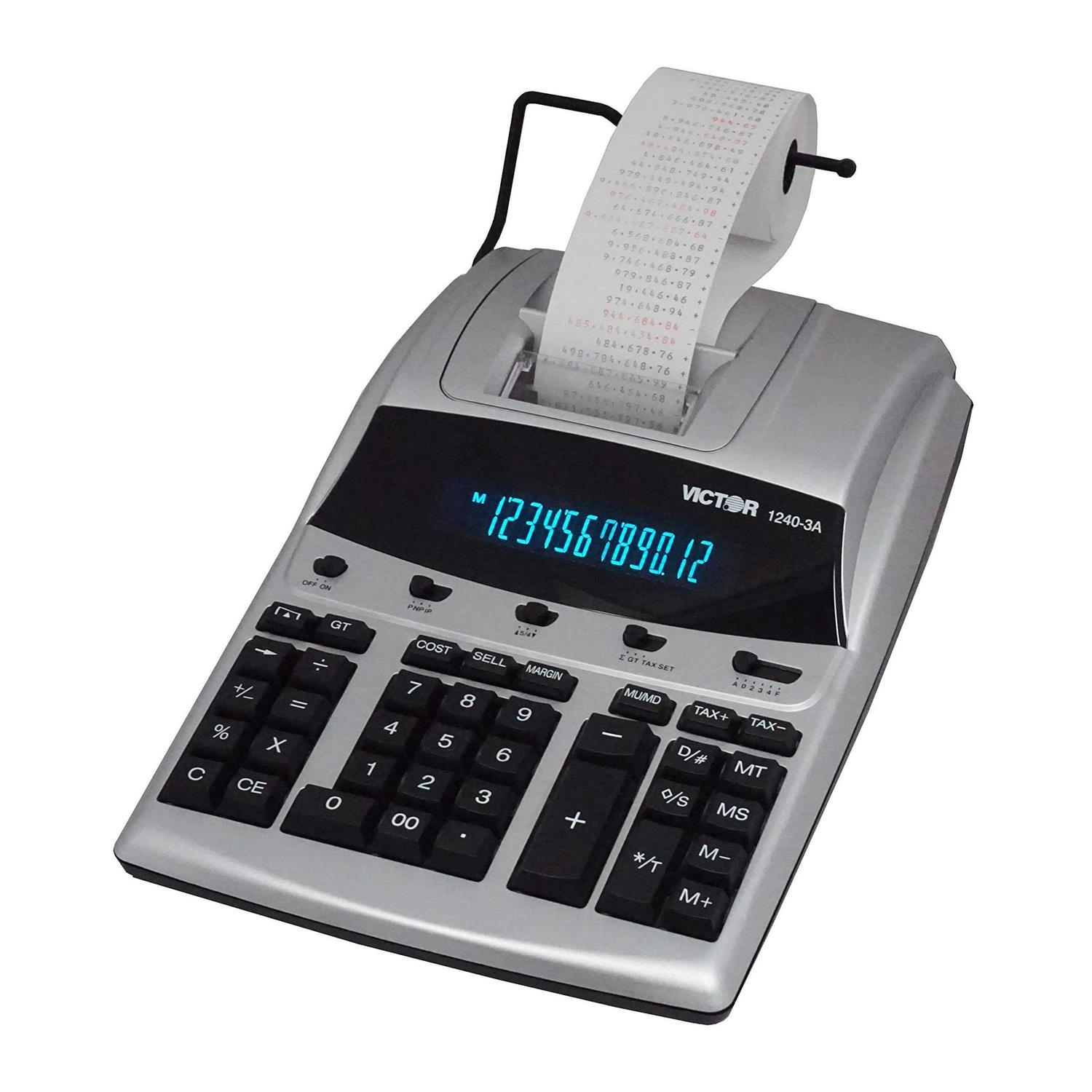 Victor 1260-3 Desktop Printing Calculator