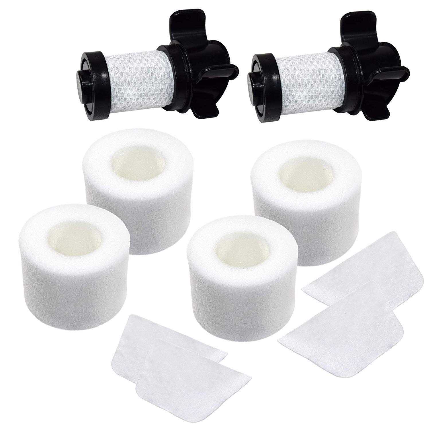 2 + 4 Pack Filters Compatible with Shark Ion Flex X30 X40 F60 F80 If200 If201 If202 If205 If251 If252 If281 If282 If285 Uf280 Ic205 Ir70 Ir100 Ir101