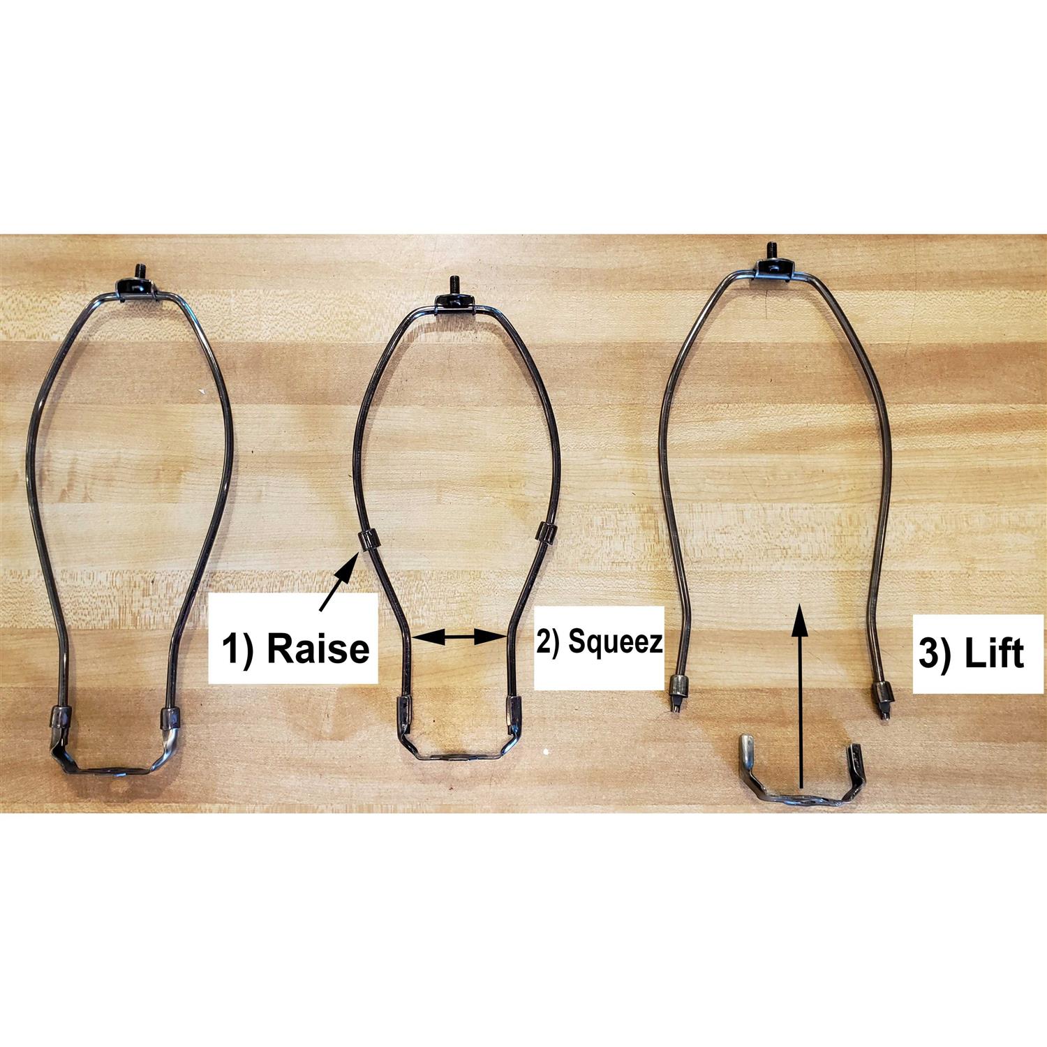 B&p Lamp Regular Weight Lamp Harp