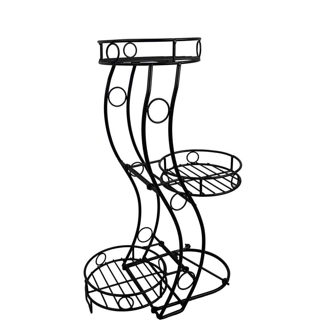 Cocoyard Three Flower Pots Collapsible Plant Stand