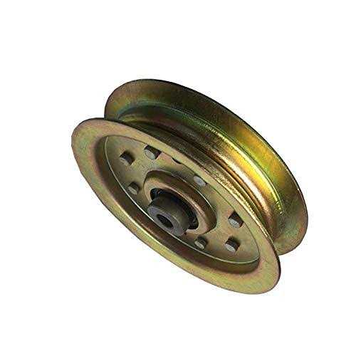 80-91-043 Flat Idler Pulley 3/8 X 4-1/2 replaces MTD / Cub Cadet 756-05042 756-4129