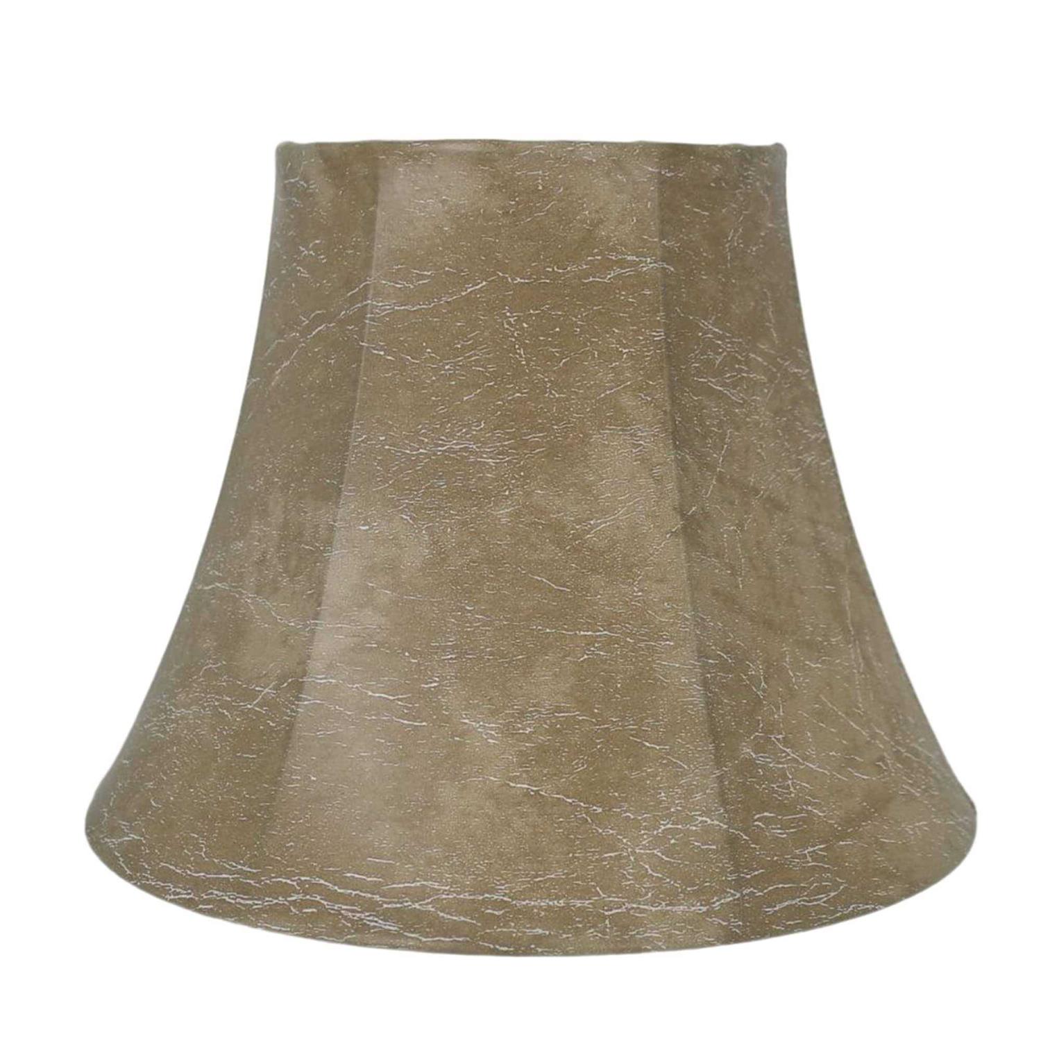 Urbanest Softback Bell Lampshade Faux Leather Bottom Diameter