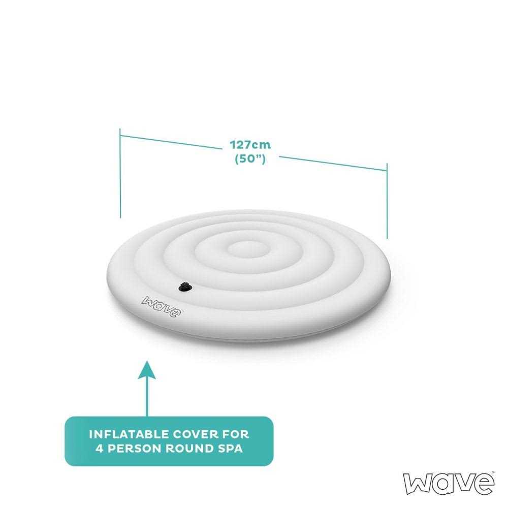 Wave Spa Round Person Protective Thermal Efficient Iatable Cover