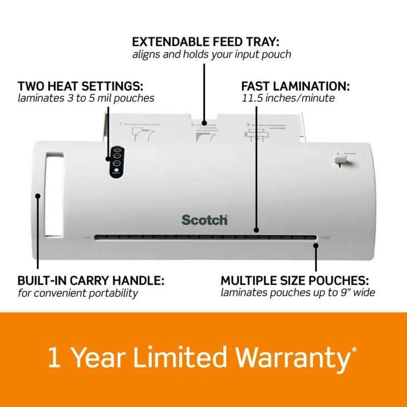 Scotch Thermal Laminator Value Pack
