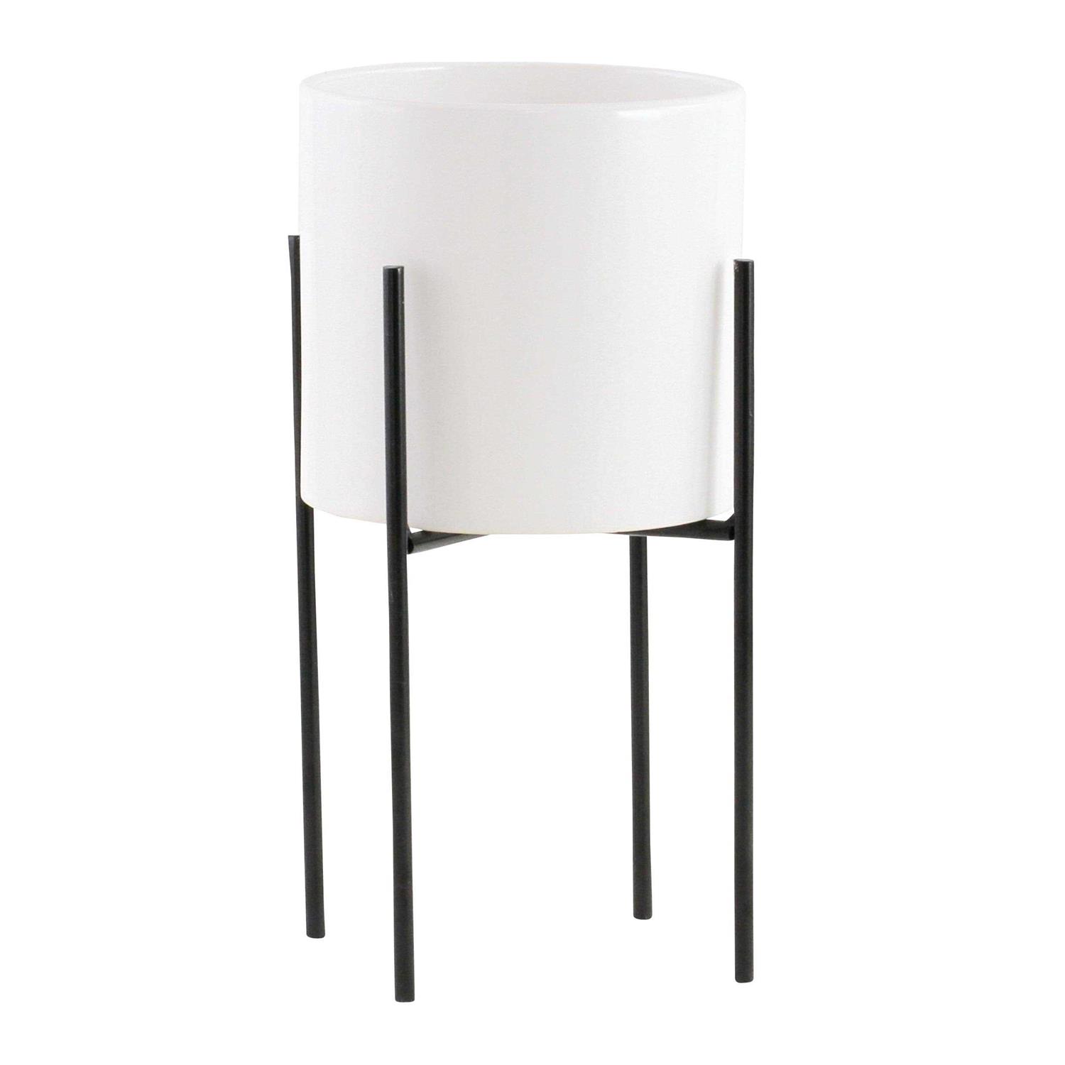 Aspire Lonnie Mid Century Ceramic Planter