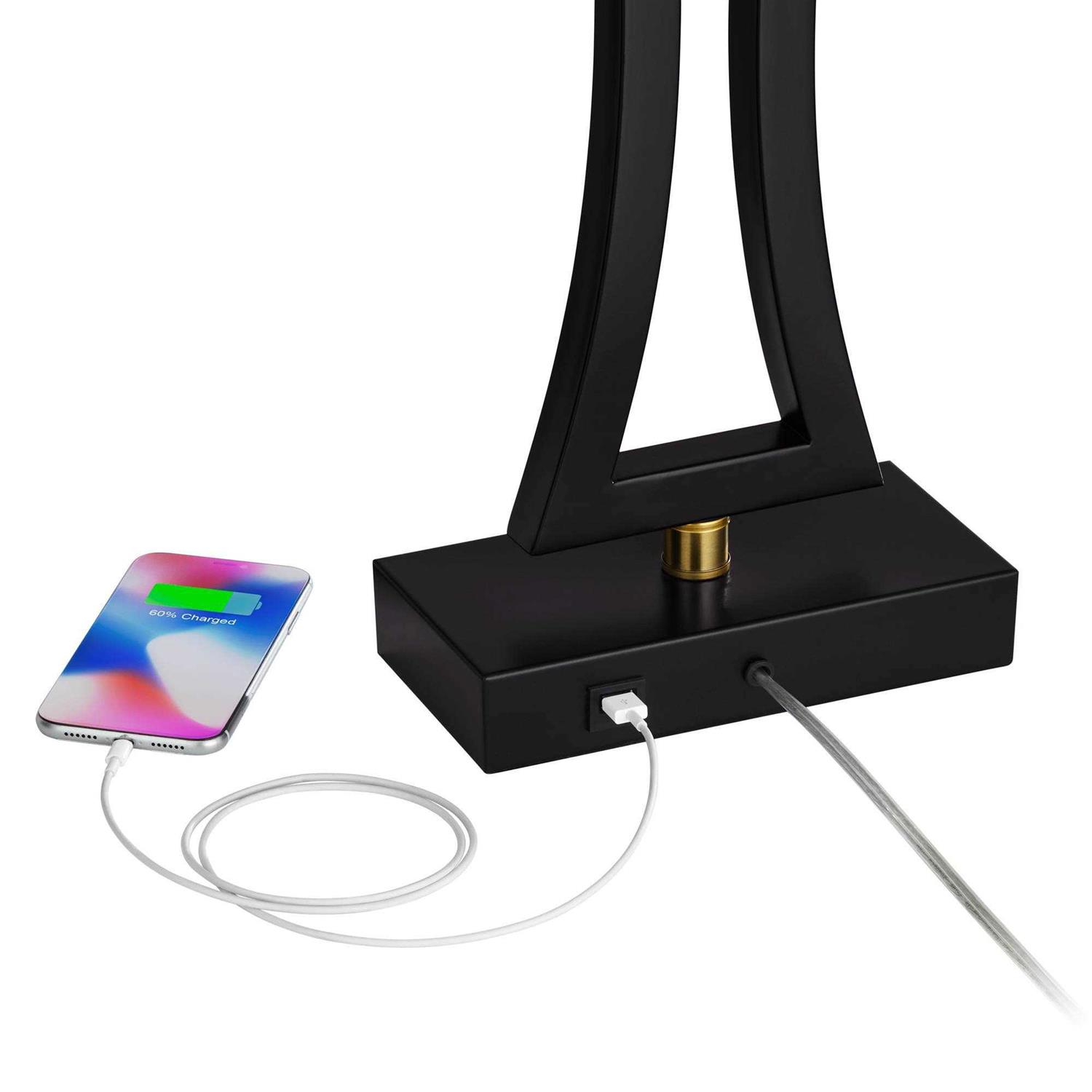 360 Lighting Roxie Modern Table Lamps 31 Tall Set of 2 Brushed Nickel Off White Fabric Rectangular Shade for Bedroom