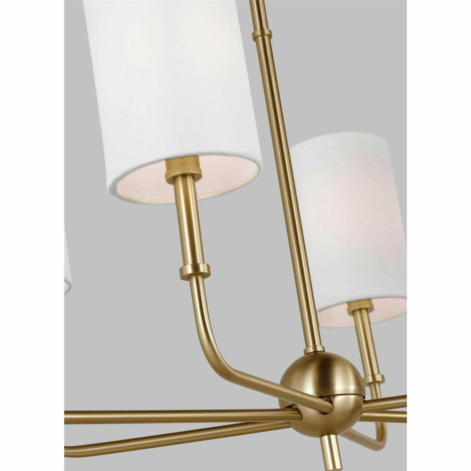 Visual Comfort Studio Foxdale Six Light Chandelier 3609306
