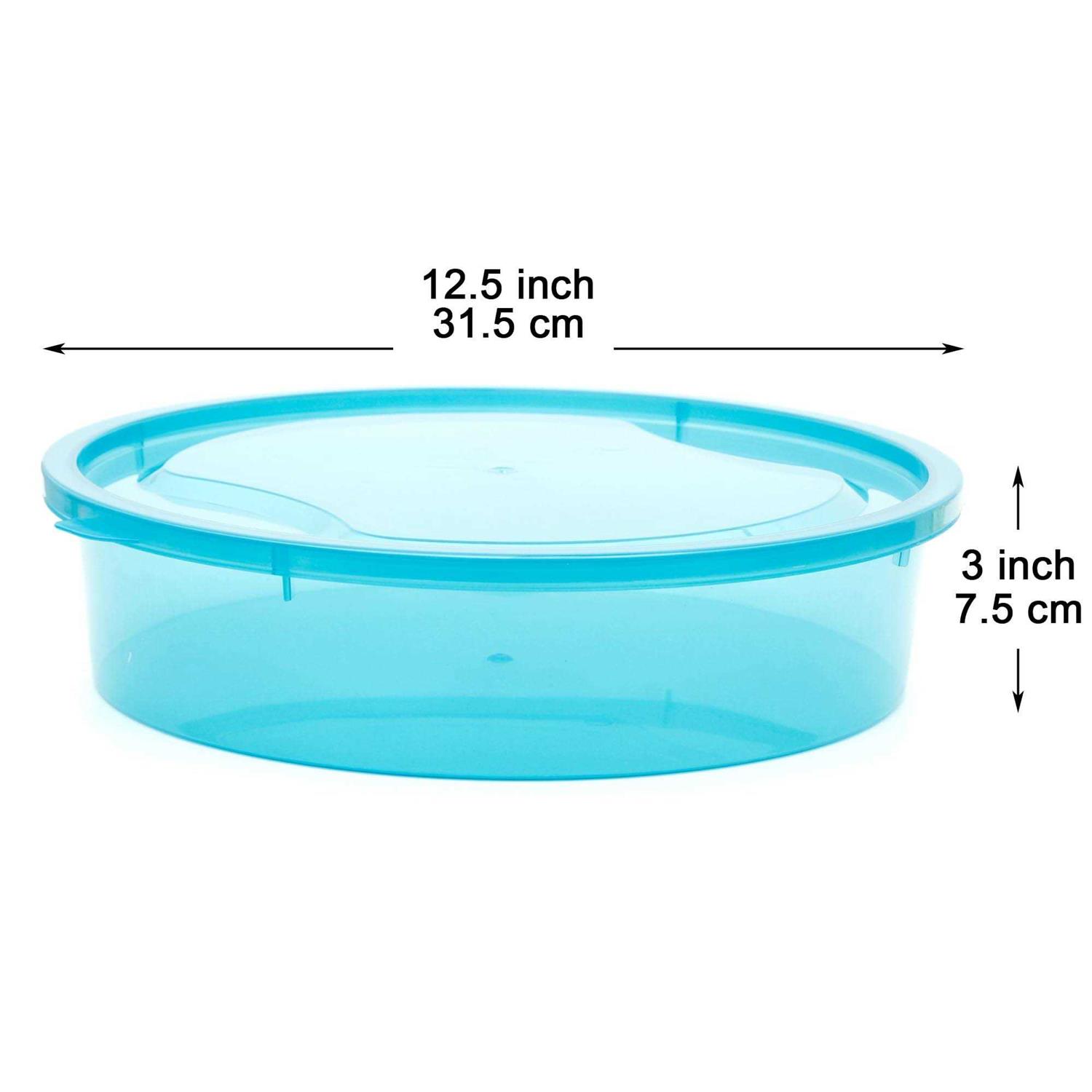 Youngever 3 Pack Pie Containers Plastic Food Storage Containers
