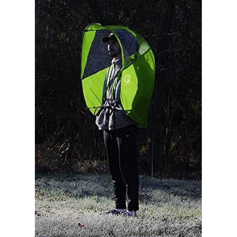 Goshelter Self Shelter Canopy, Hands Free Umbrella, Photographers, Outdoor Activities, Sporting Events, Rain or Sun Shade