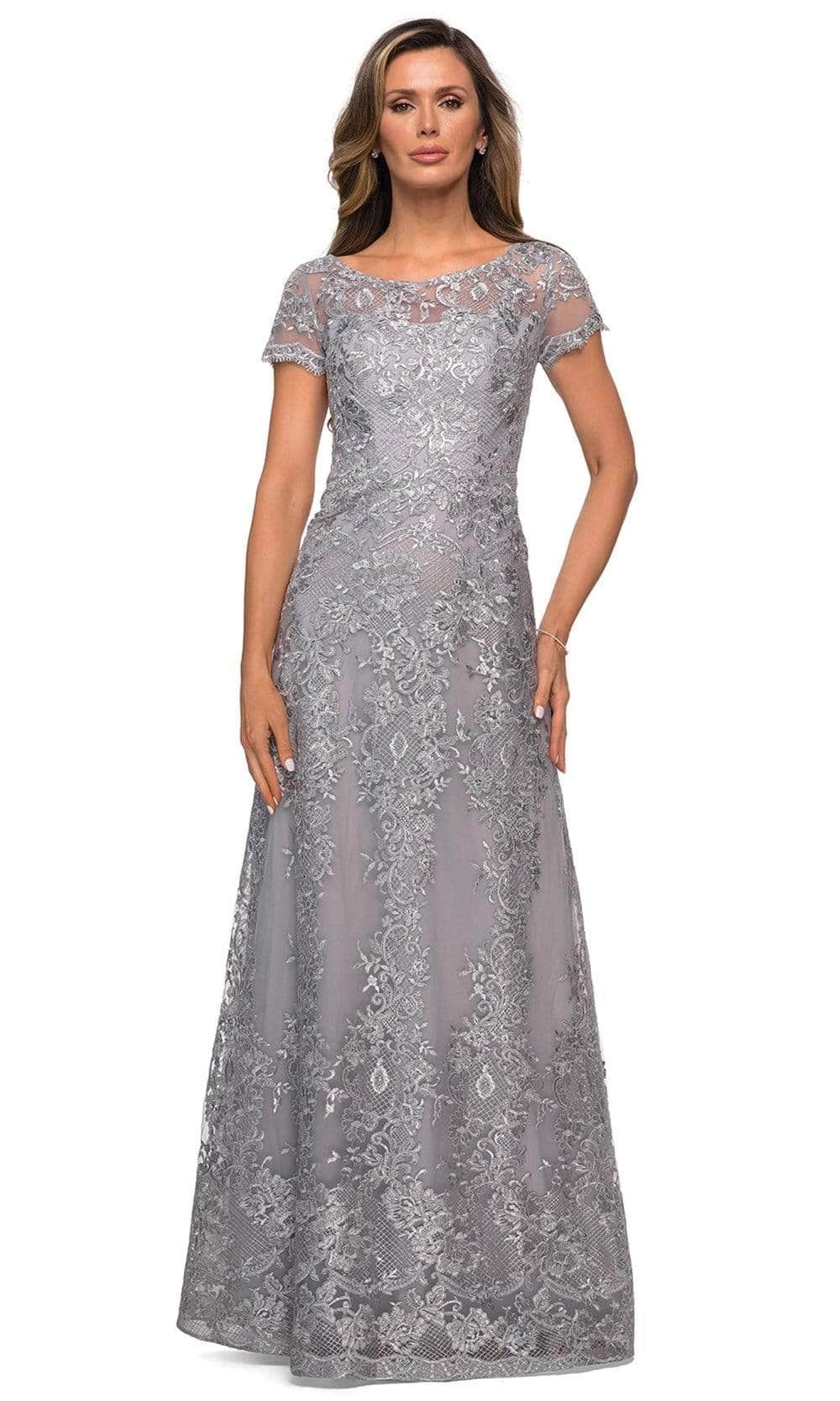 Beaded A-Line Formal Dress 27935SC