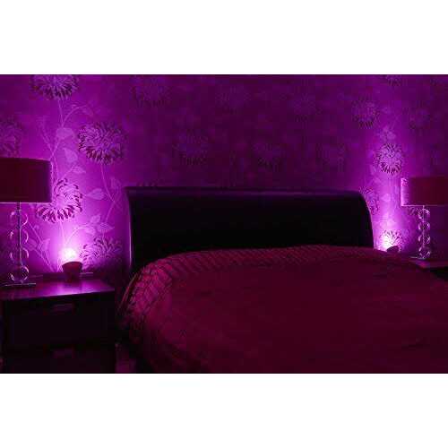 auraglow Plugin GU10 Spotlight Uplighter Wall Sconce Wash Light Plug Socket outlet Uplight Lamp *no led bulb included*