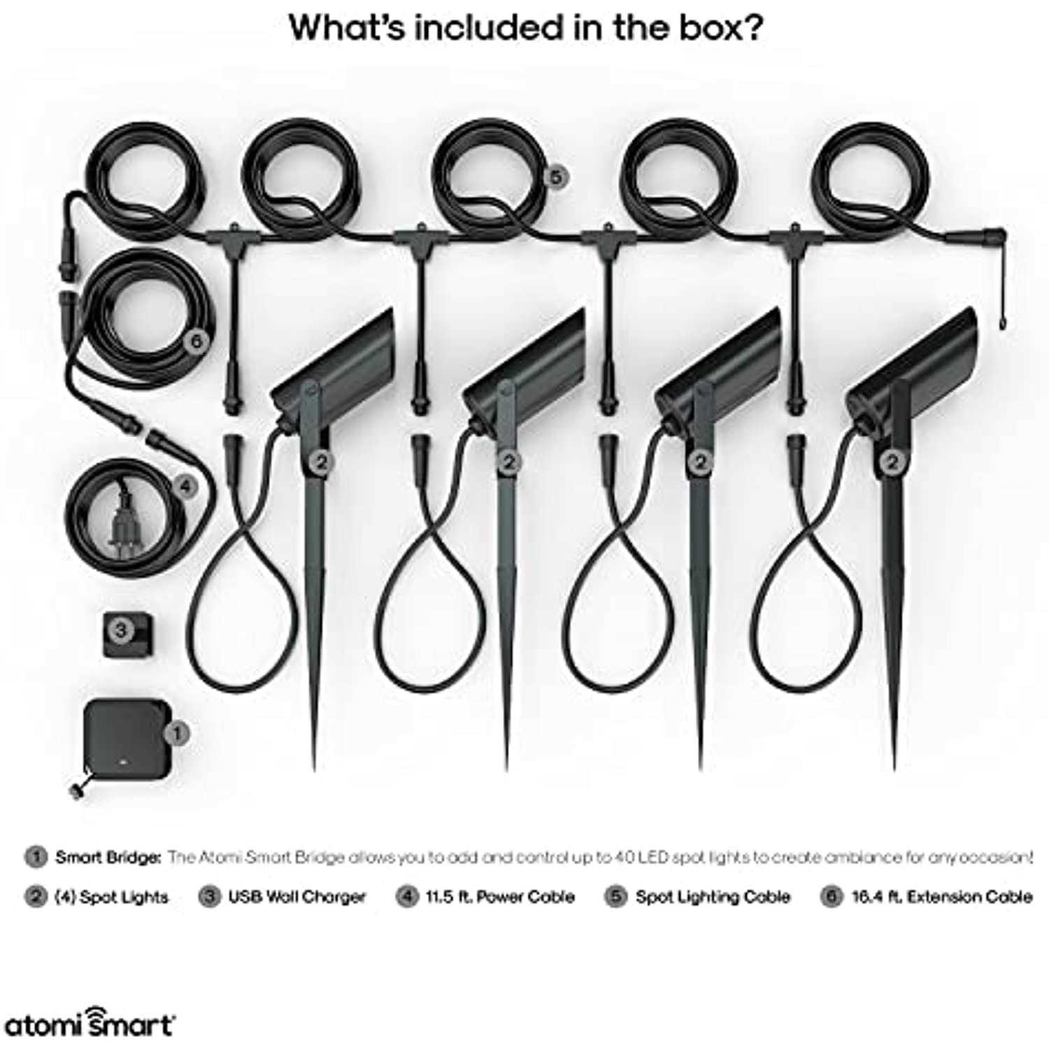 Atomi Smart Wifi LED Spot Lights