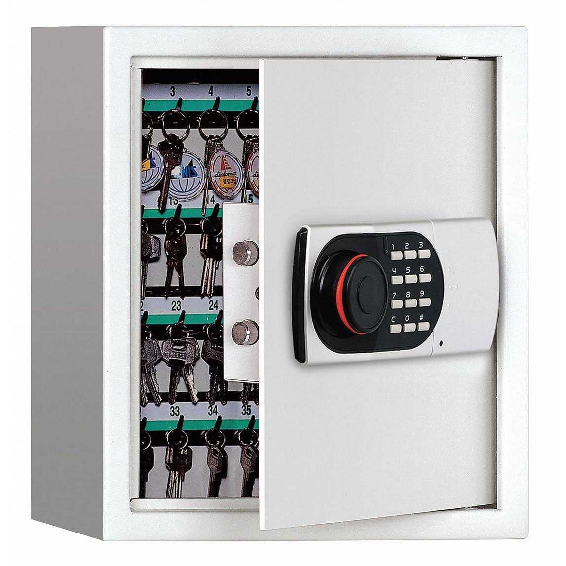 ZORO SELECT Key Cabinet Digital Lock 64 Keys 36d051