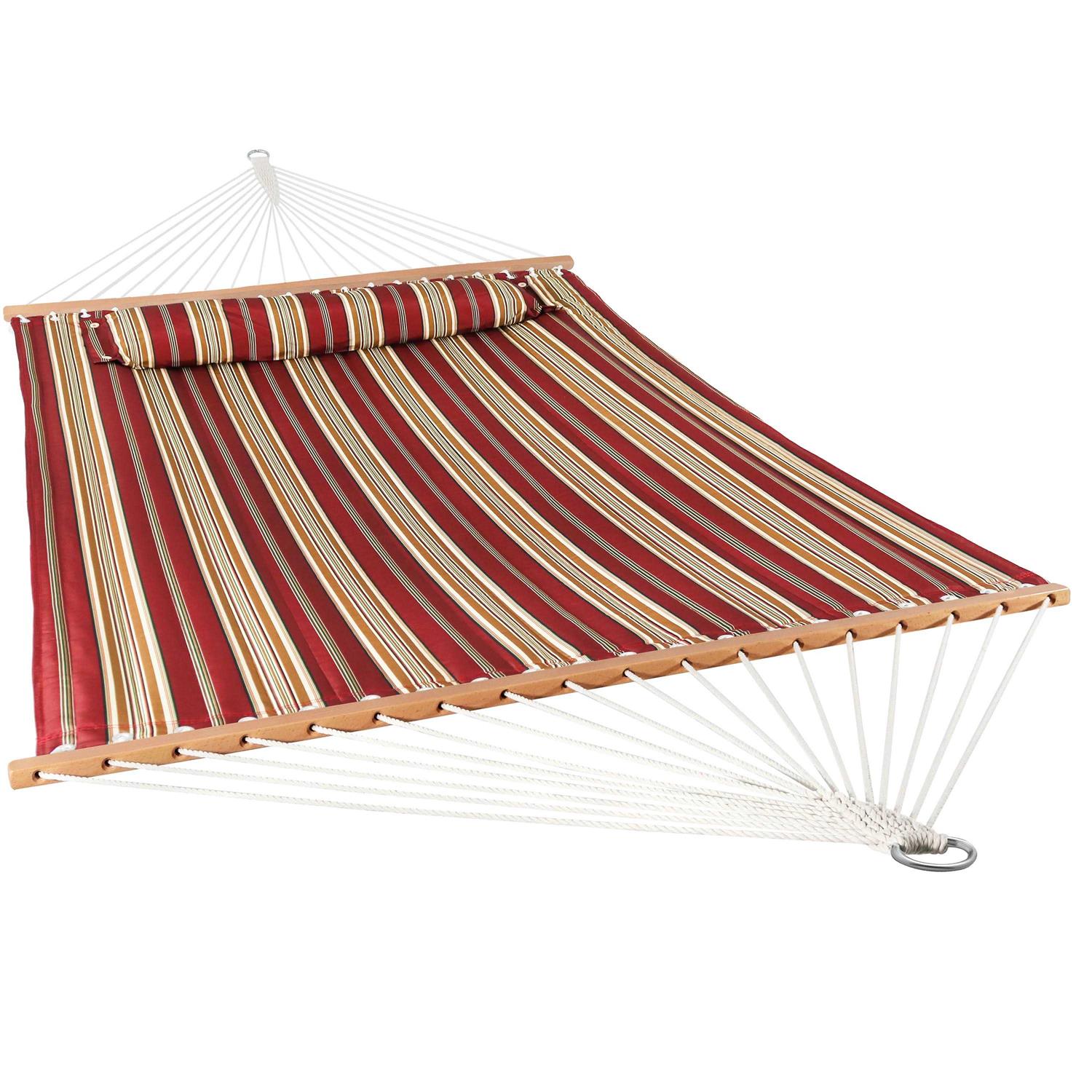 Sunnydaze Decor Quilted Fabric Hammock Spreader Bar