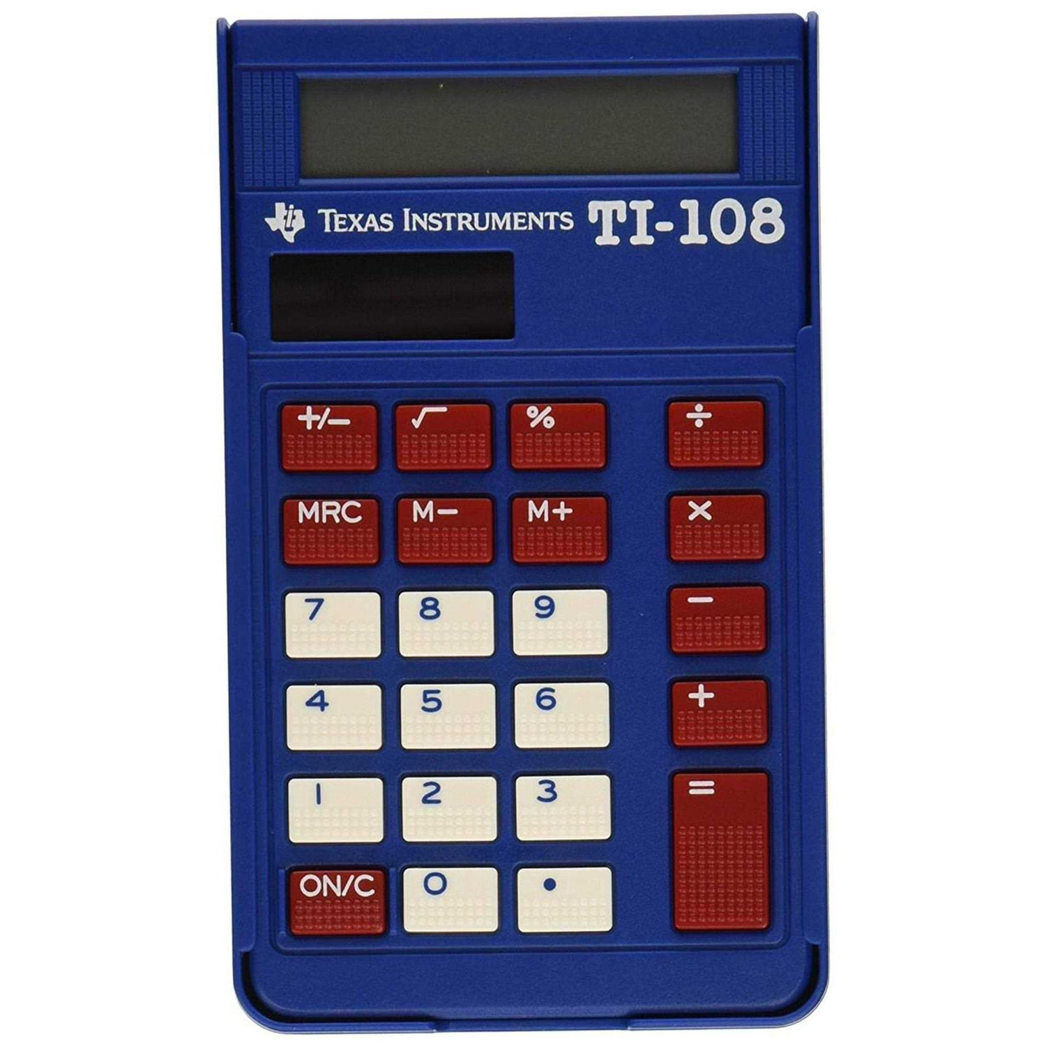 TTexas Instruments TI-108 Basic Calculator