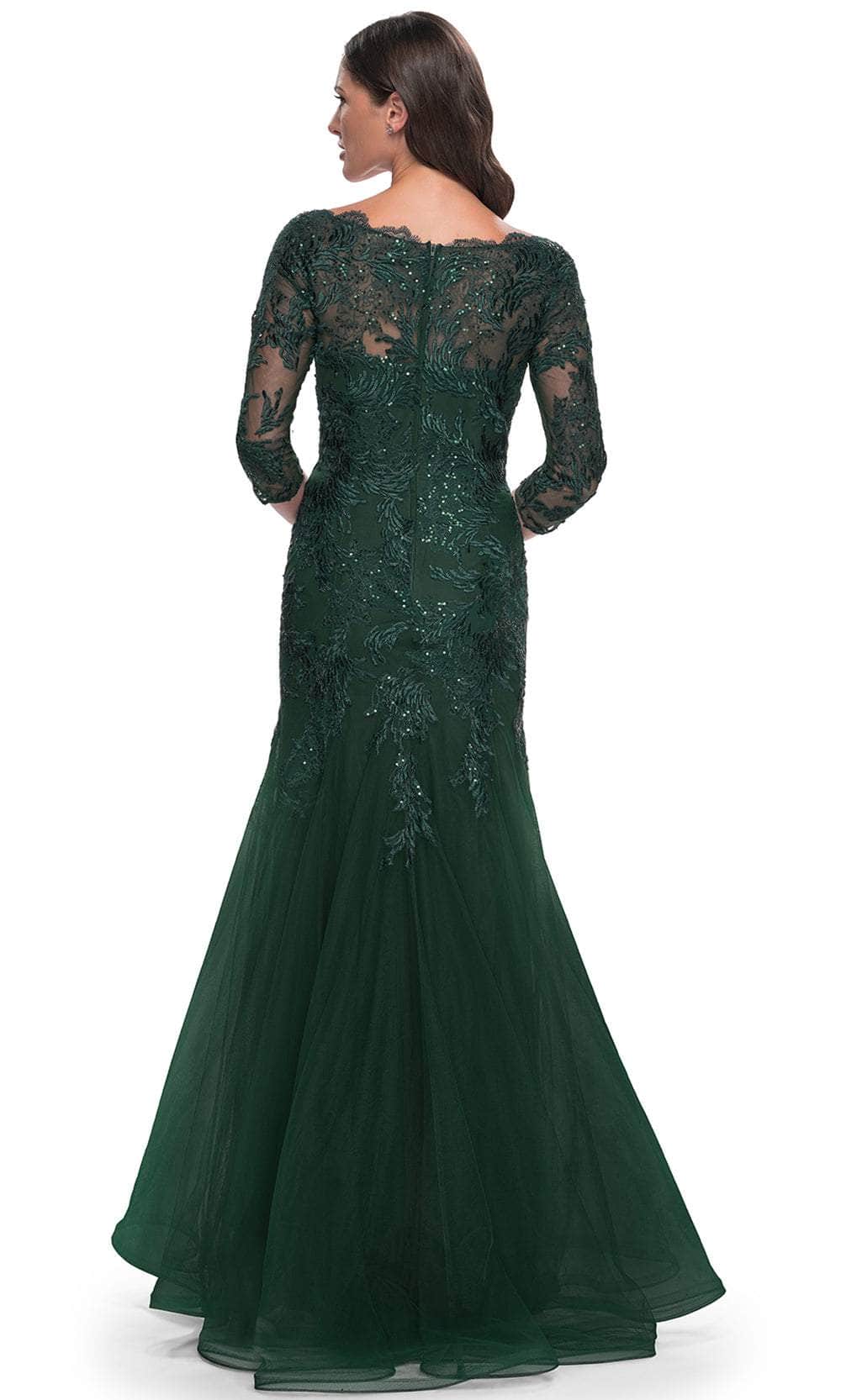 Mermaid Tulle Evening Dress