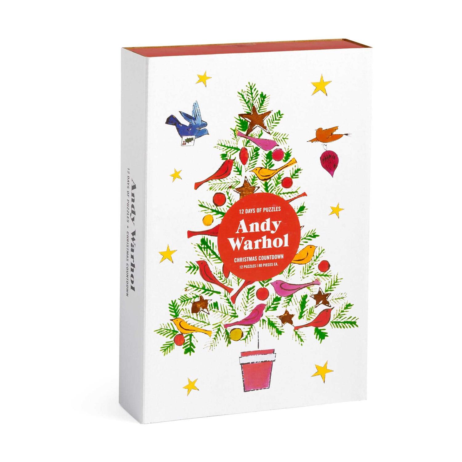 Andy Warhol 12 Days of Puzzles Christmas Countdown