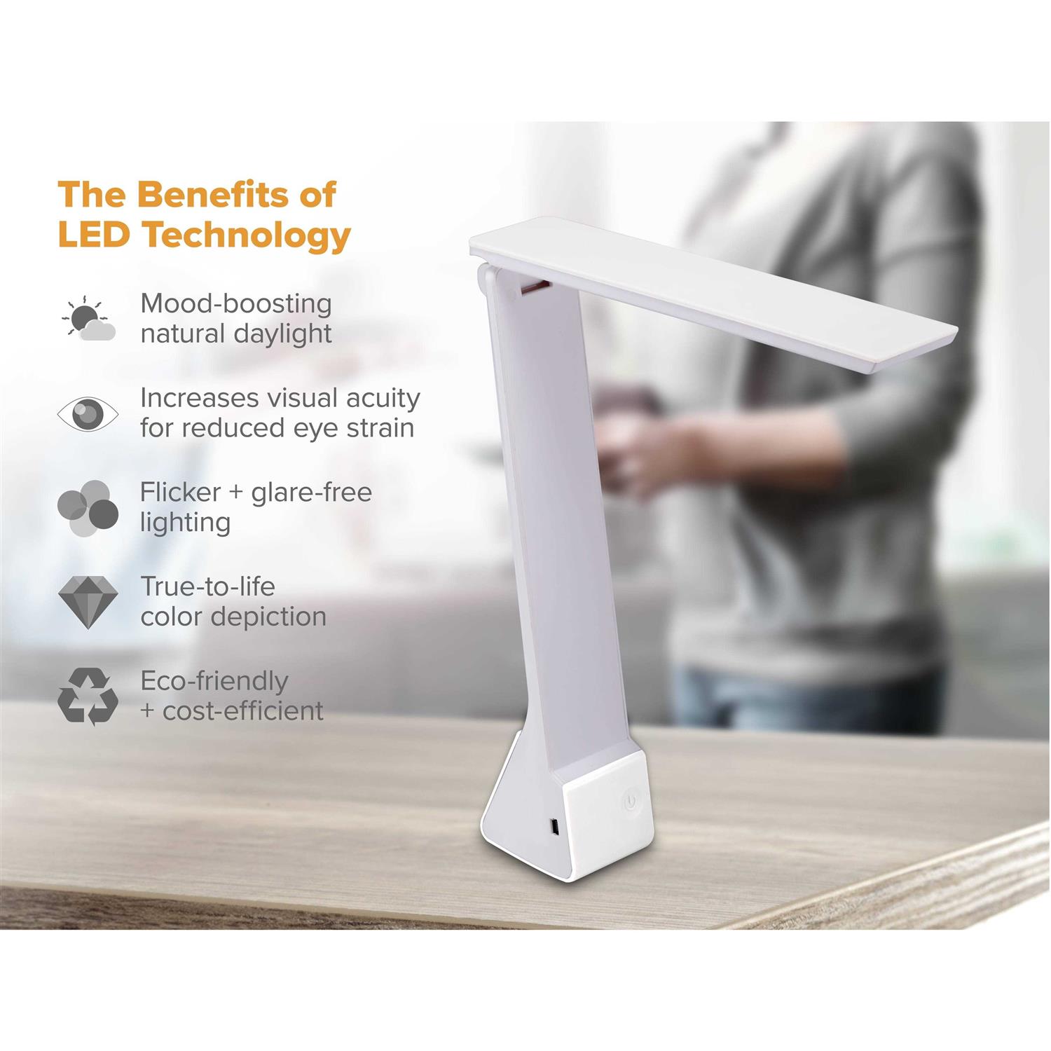 Bostitch LED Desk Lamp